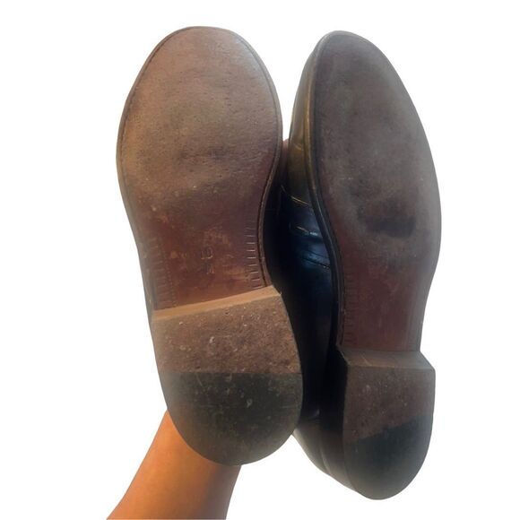 Bragano By Cole Haan Men's Black Leather Moc Toe Tassel Loafer size  10M - Picture 6 of 14